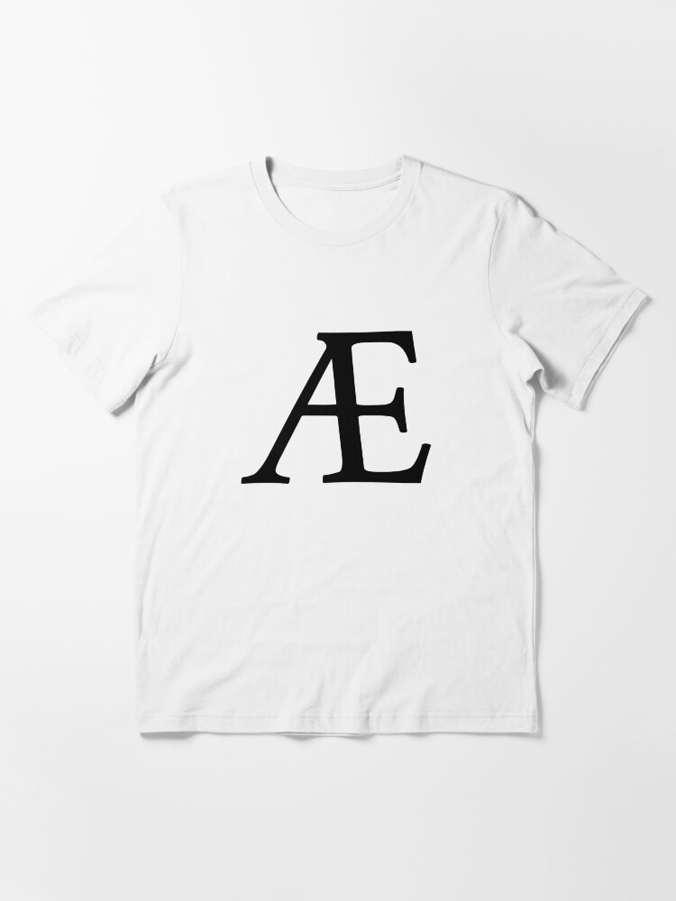 Ae Symbol Ligature Ae Letters T Shirt By ronisback Redbubble