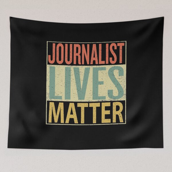 Item preview, Journalist Lives Matter designed and sold by sillerioustees.