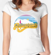 NEUES Holly-Wassermann-T-Shirt Tailliertes Rundhals-Shirt