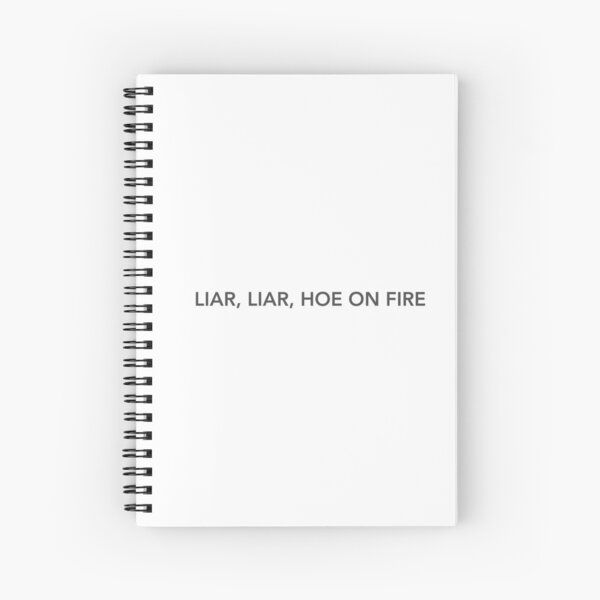 RHONY - Dorinda - Liar Liar Spiral Notebook