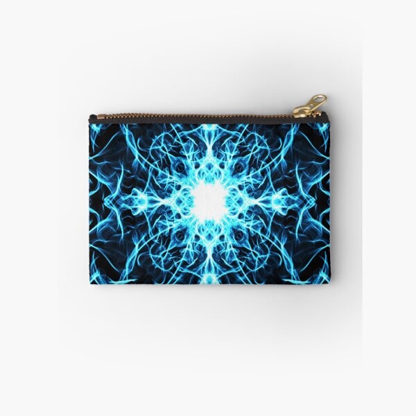 Item preview, THE BLUE FRACTAL LIGHTNING DESIGN designed and sold by Iskybibblle.