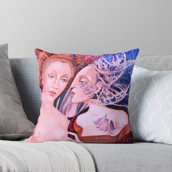 Item preview, The Two Ladies- Winter and Autumn designed and sold by Tatyana Binovska.