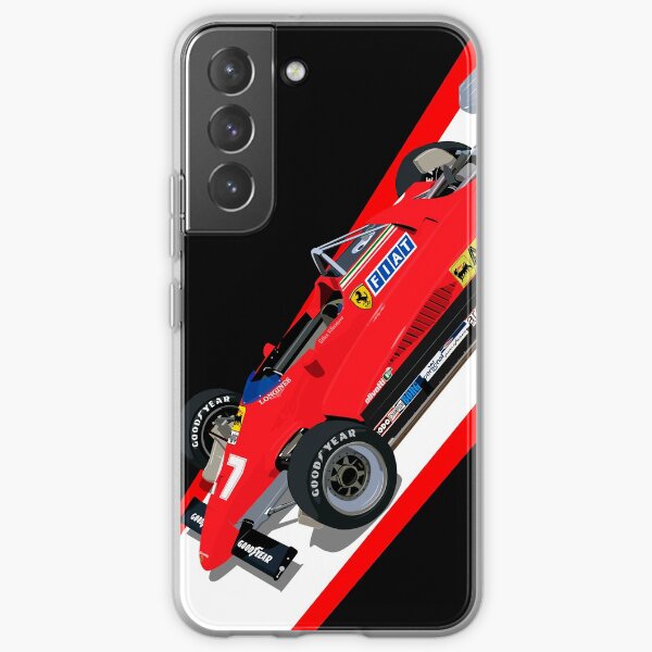 Scuderia 126C2 Gilles Villeneuve Coque souple Samsung Galaxy