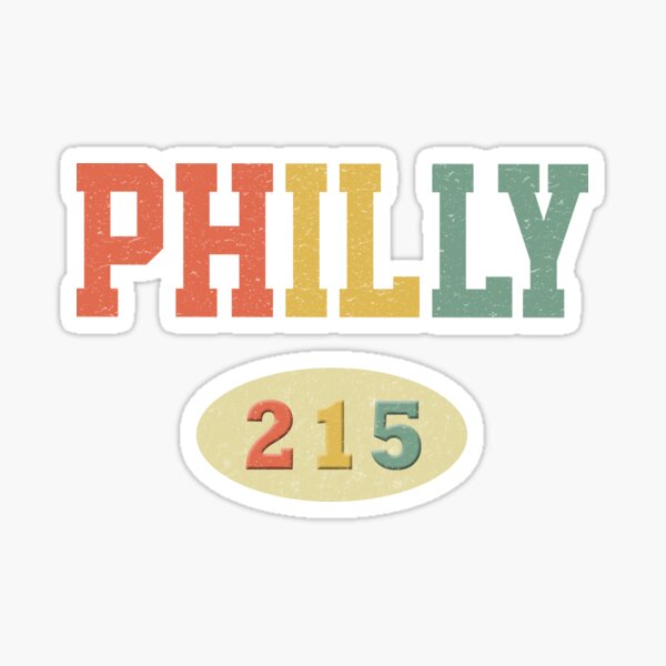 215 Area Code Stickers Redbubble