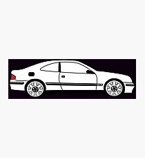 Mercedes clk w208 Photographic Print