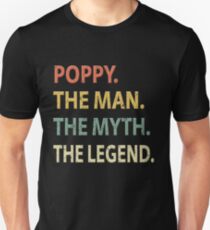 Poppy The Man Der Mythos Die Legende Slim Fit T-Shirt