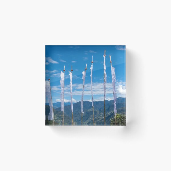 Item preview, Buddhist Prayer Flags - Bhutan designed and sold by Ulysse Pixel.