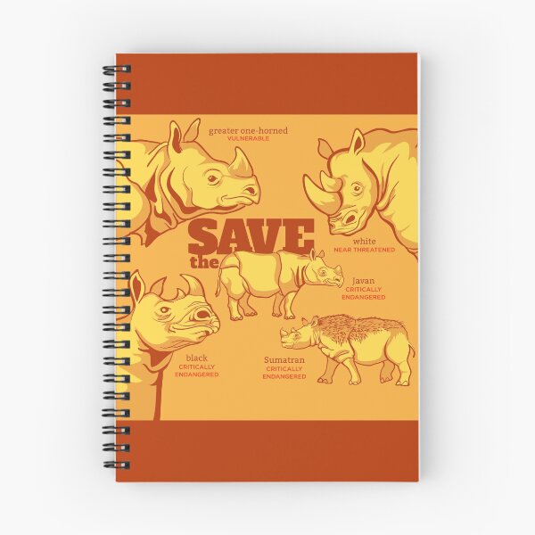 Item preview, Save the Rhino designed and sold by Peppermint Narwhal.