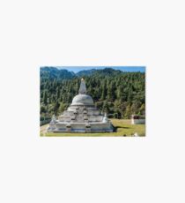 Chendebji Chorten - Bhutan Art Board