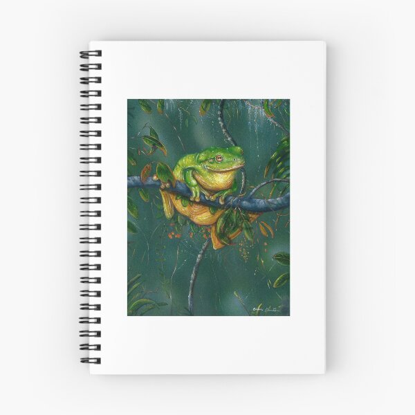 Item preview, Green tree frog ( FAT BOY ) designed and sold by opointonartist.