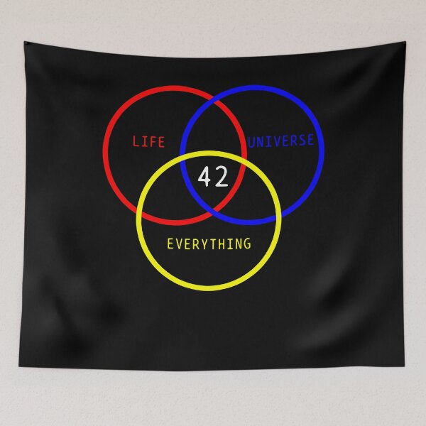 Item preview, 42 Sci-Fi Is The Answer designed and sold by 4tomic.