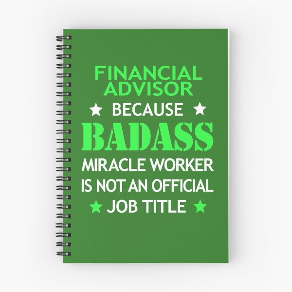 Item preview, Financial Advisor Badass Birthday Funny Christmas Cool Gift designed and sold by smily-tees.
