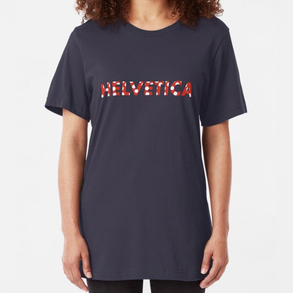 Helvetica Slim Fit T-Shirt