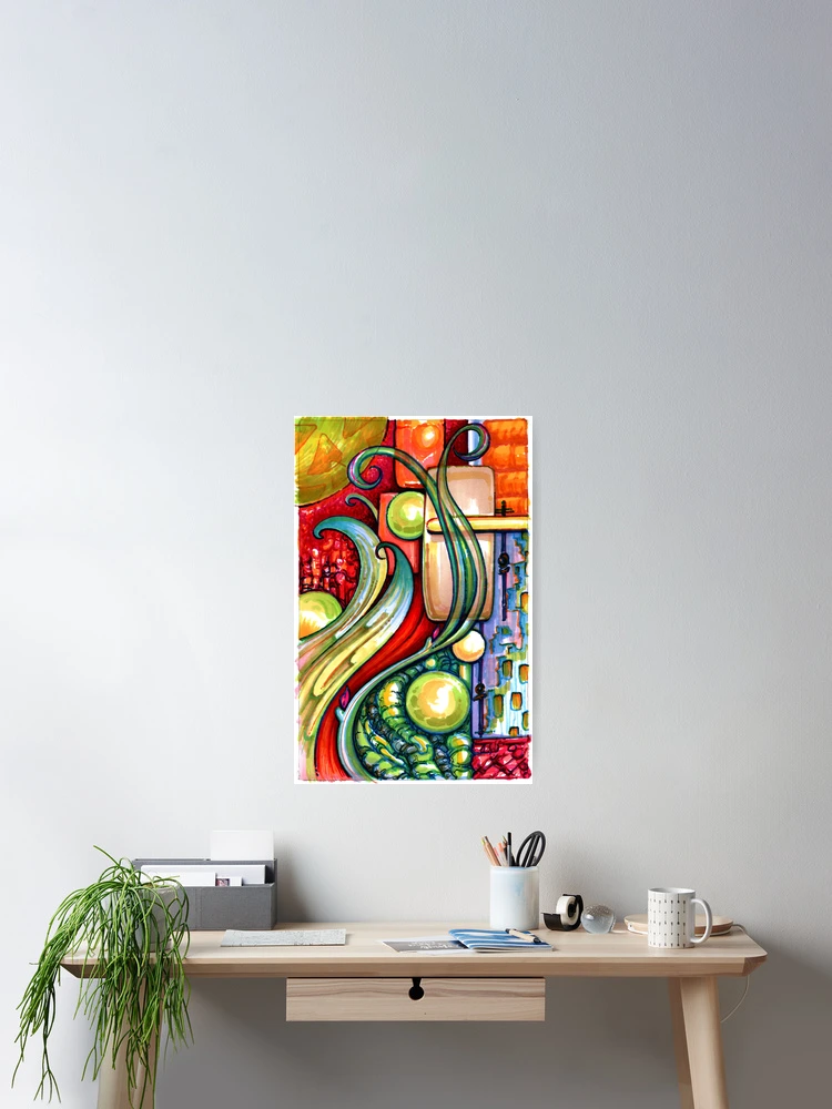 Thumbnail 2 of 3, Poster, Colorvision... designed and sold by Sam Dantone.