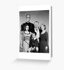 Munsters Group Greeting Card