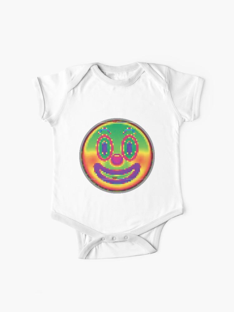 Emoji Clown Coon 6 Baby One Piece By Grimm Land Redbubble