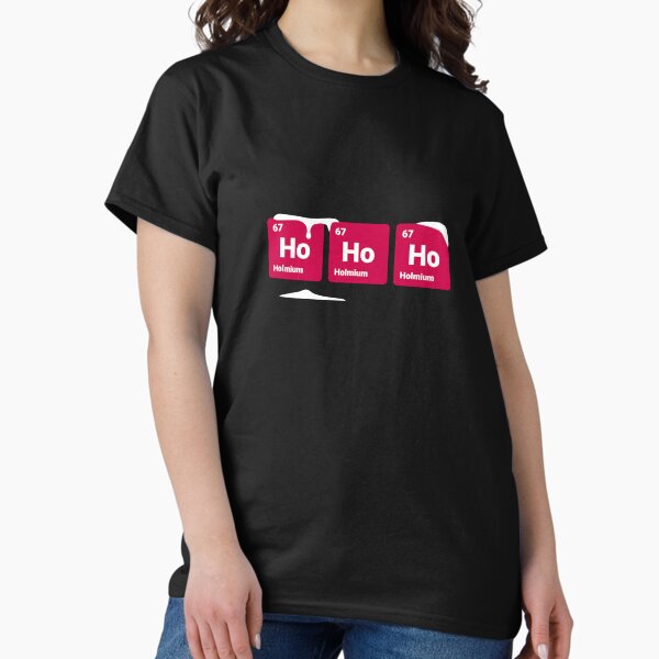 HoHoHo! Periodic Table Elements Classic T-Shirt