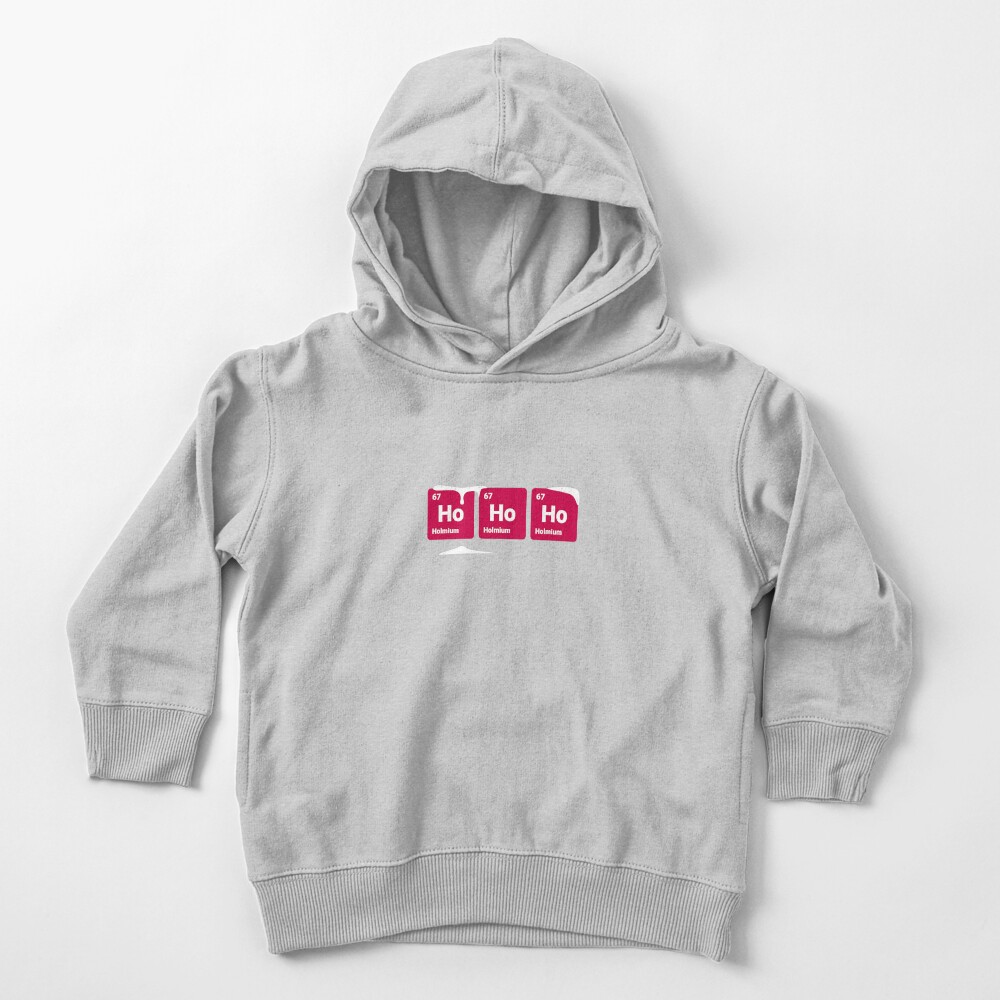 HoHoHo! Periodic Table Elements Toddler Pullover Hoodie