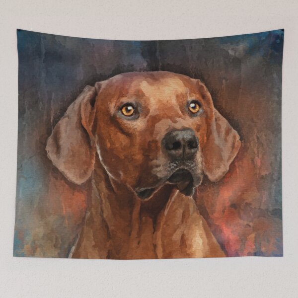 Item preview, Rhodesian Ridgeback Portrait designed and sold by k9printart.