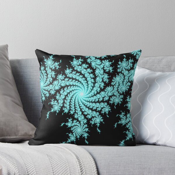 Item preview, Aqua Suns and Black Fractal Design designed and sold by Jessielee72.