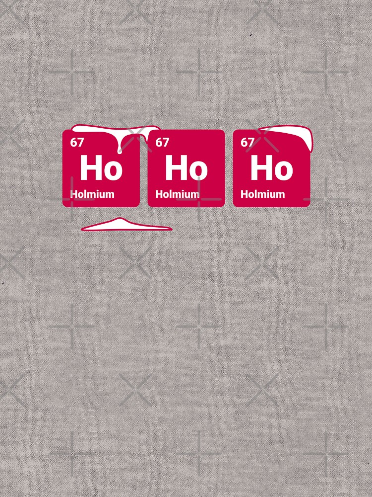HoHoHo! Periodic Table Elements (Inverted) by science-gifts