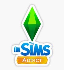 I'm The Sims Addict Sticker