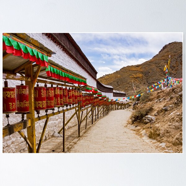 Item preview, Tashilumpo Monastery in Shigatse - Tibet designed and sold by Ulysse Pixel.