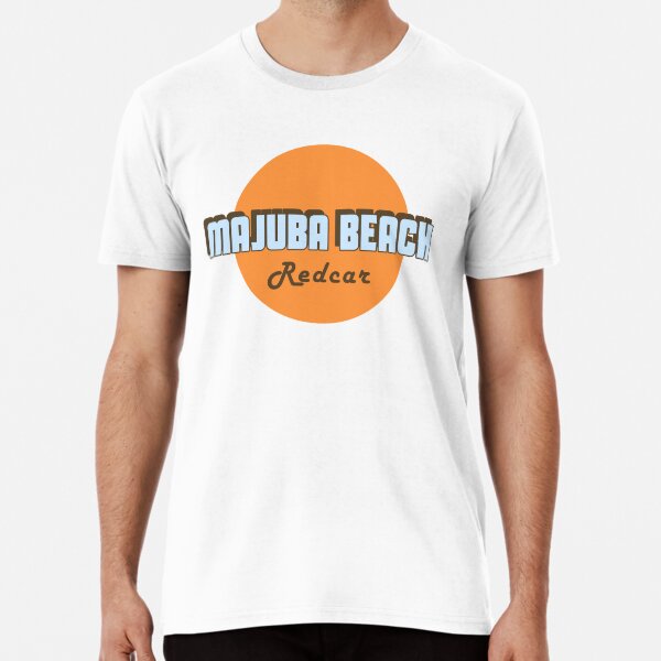 Majuba Beach Redcar Premium T-Shirt