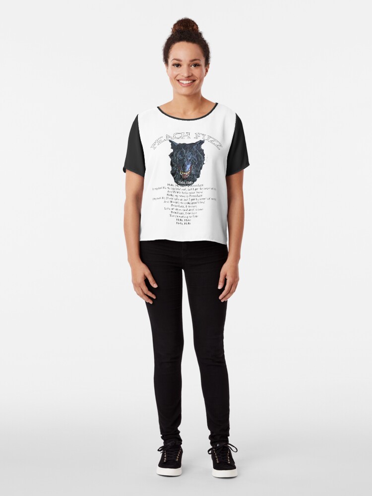 "Peach Fuzz song Lyrics. Creep movie" Tshirt by HeardUWereDead Redbubble