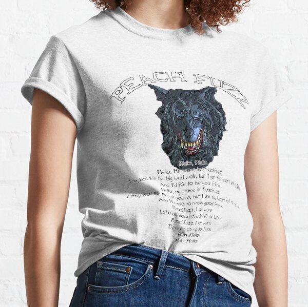 Peach Fuzz song Lyrics. Creep movie Classic T-Shirt