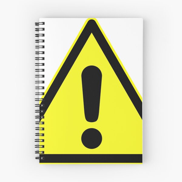 Item preview, Warning sign. Exclamation mark in yellow triangle. designed and sold by 2monthsoff.
