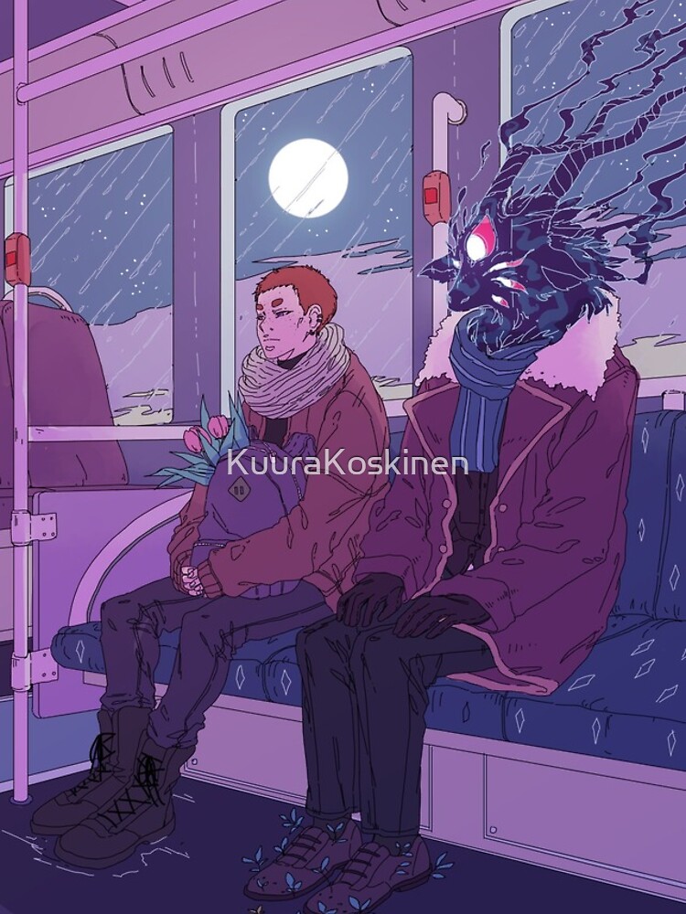 Thumbnail 4 of 4, iPhone Case, Last bus home designed and sold by KuuraKoskinen.