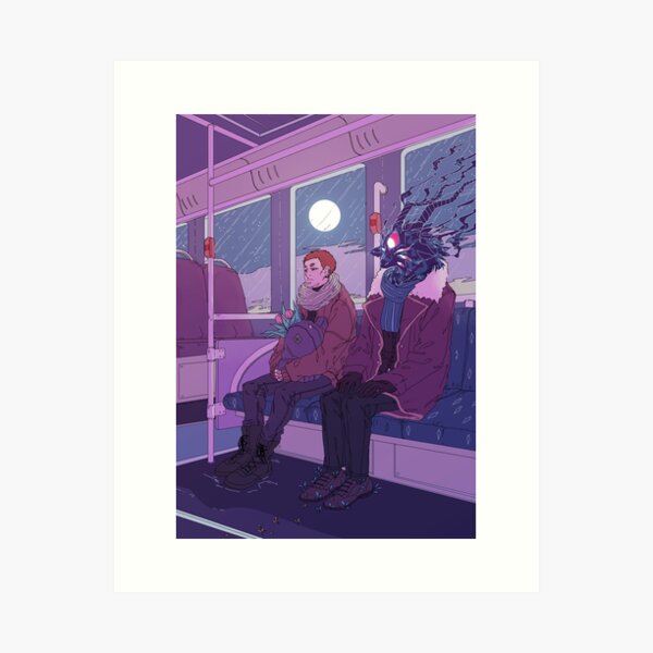 Last bus home Art Print