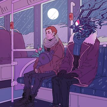 Artwork thumbnail, Last bus home by KuuraKoskinen