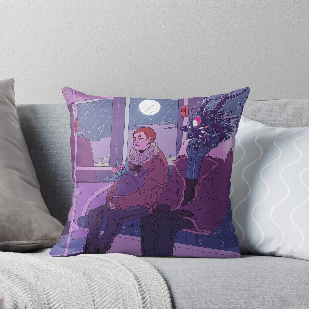 Item preview, Throw Pillow designed and sold by KuuraKoskinen.