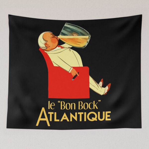 Item preview, Retro French beer ad Le Bon Bock designed and sold by aapshop.
