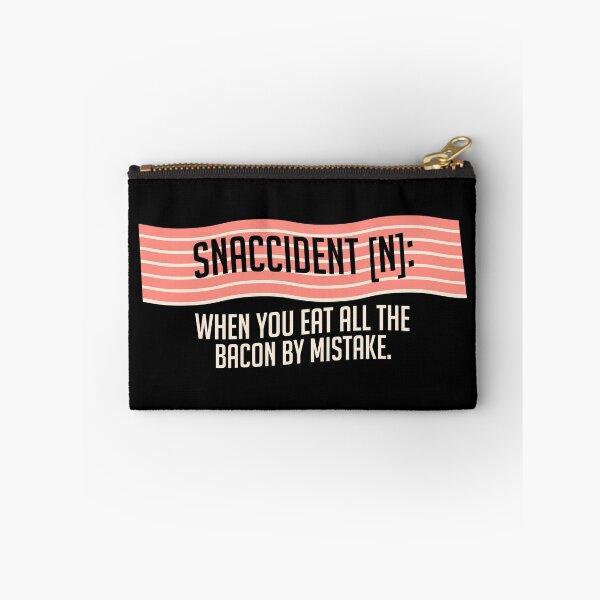 Item preview, Snaccident Shirt Gift idea for bacon lovers designed and sold by SimonGs.