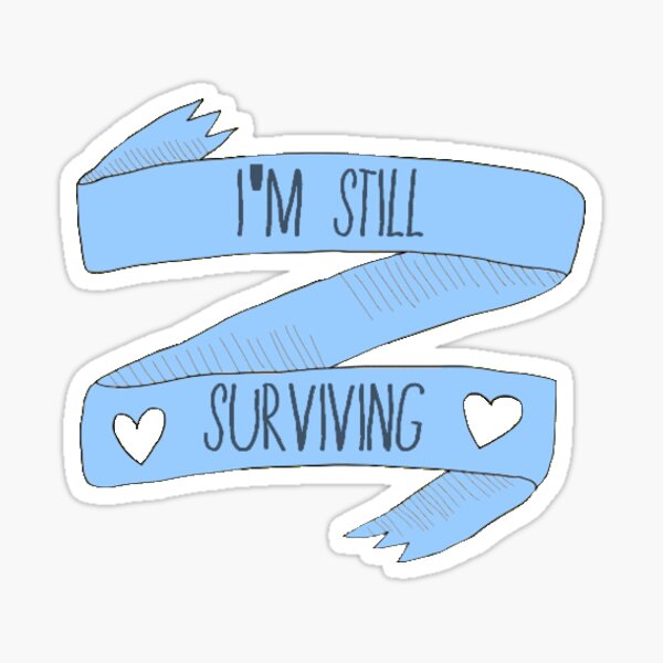 Item preview, I'm still surviving designed and sold by JiruSenpai.