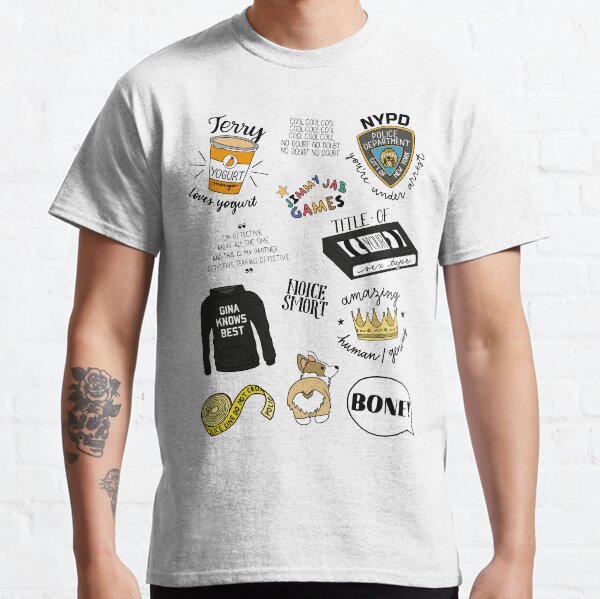 Brooklyn Nine Nine TV Show Art Classic T-Shirt