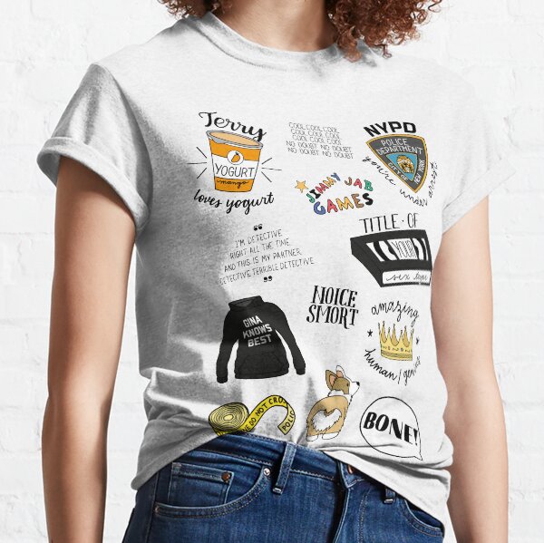 Brooklyn Nine Nine TV Show Art T-shirt classique