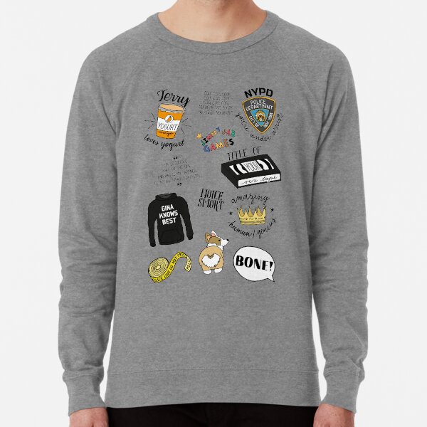 Brooklyn Nine Nine TV Show Art Lightweight Sweatshirt
