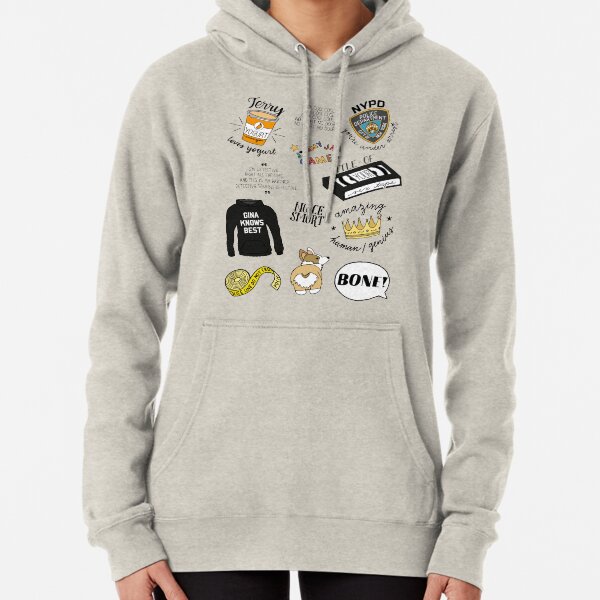 Brooklyn Nine Nine TV Show Art Pullover Hoodie