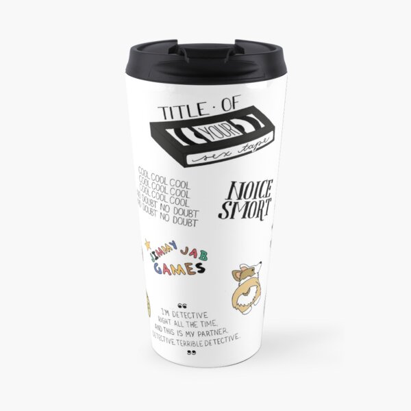 Brooklyn Nine Nine TV Show Art Travel Mug