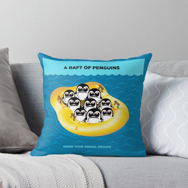Item preview, A Raft of Penguins designed and sold by Peppermint Narwhal.