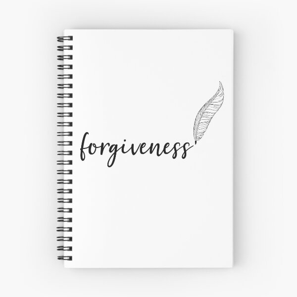 Item preview, Forgiveness Forgiven Feather Calligraphy Poetry Ink Gift designed and sold by Style4You24.