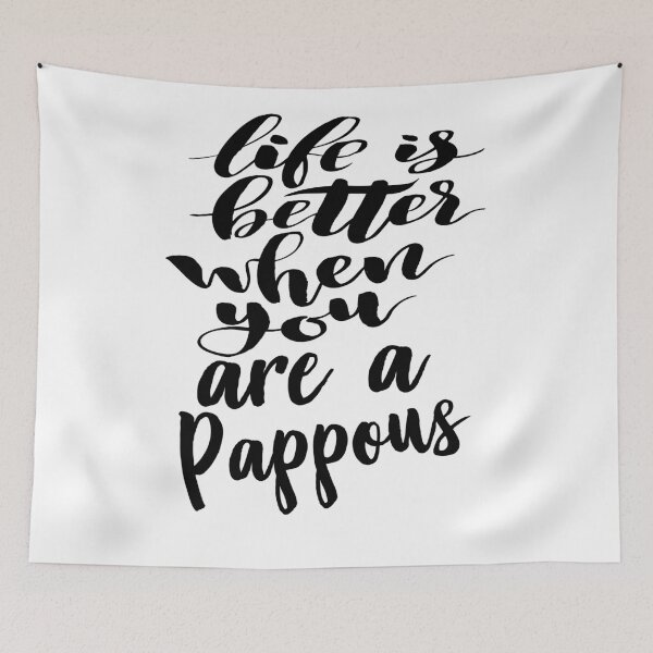 Item preview, Life is Better When You Are A Pappous Ever Greek Grandpa Grandfather Pappous Pappoo Papu Papou Growing Up Greek Life designed and sold by ProjectX23.