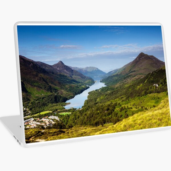 Kinlochleven and The Pap Of Glencoe Laptop Skin