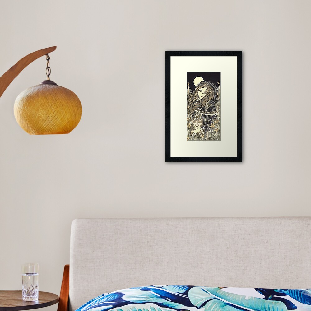 Item preview, Framed Art Print designed and sold by AnitaInverarity.