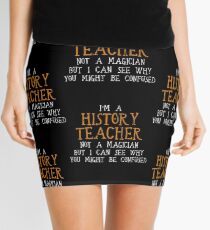 history teacher Mini Skirt