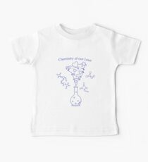 Flask, hearts tornado, love message. Feeling, mood Baby Tee